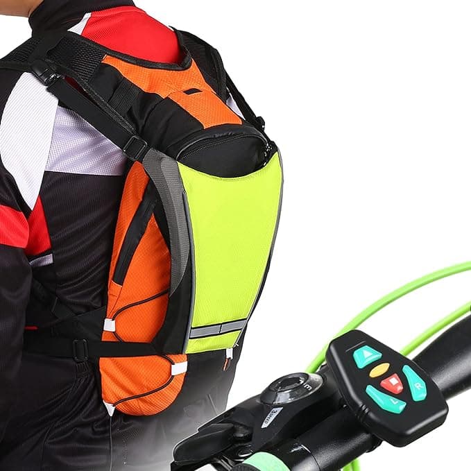 LED Bike Turn Signal Clip for Backpacks