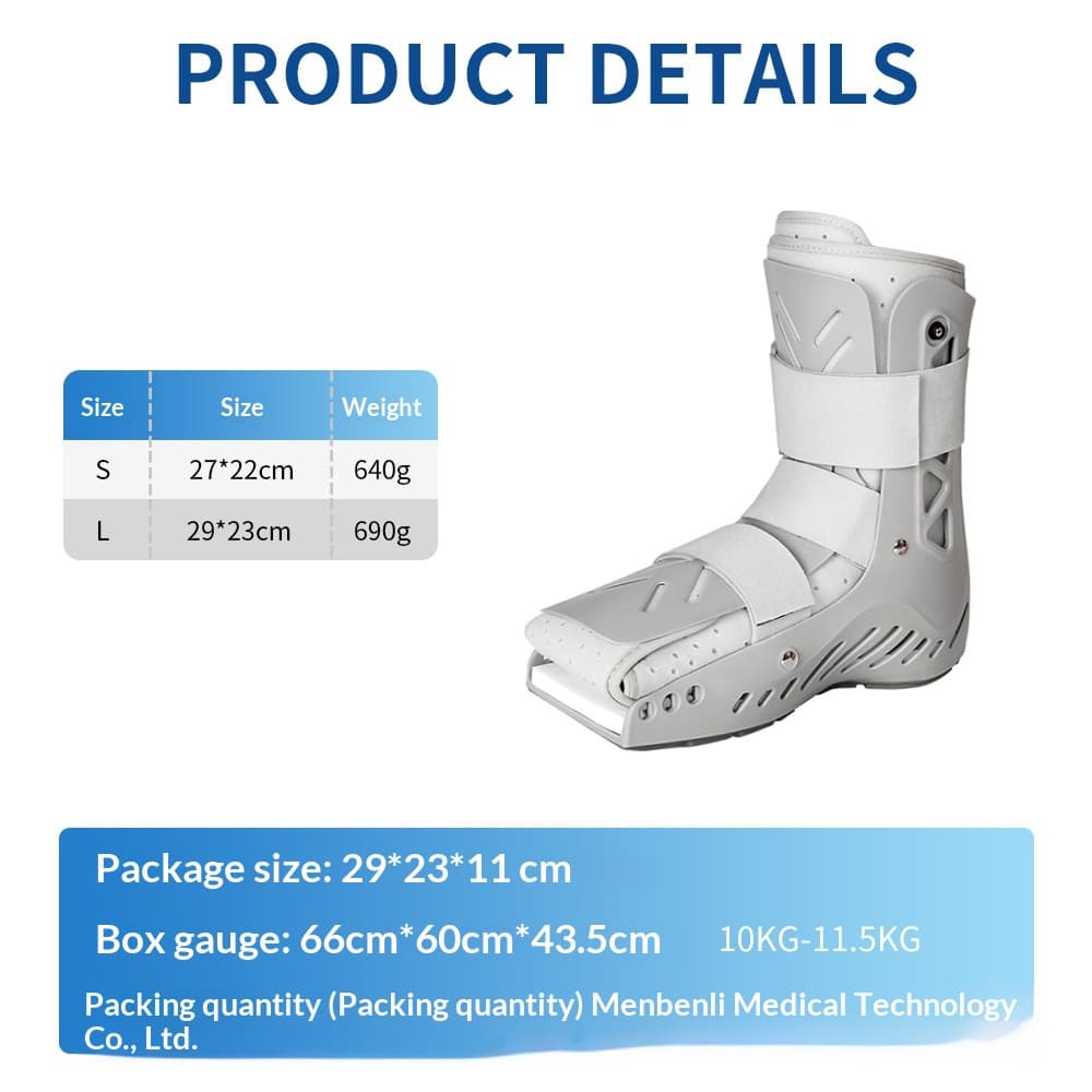 Cross-Border New Model Exclusively For Amazon, Sports Support Ankle Brace, Rehabilitation Gear, Ankle Immobilizer, Achilles Tendon Boot, Manufacturer Wholesale